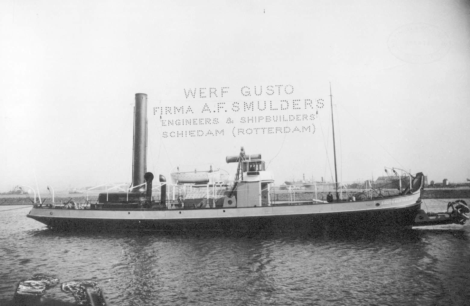 Sea going suction and force pump drdger.