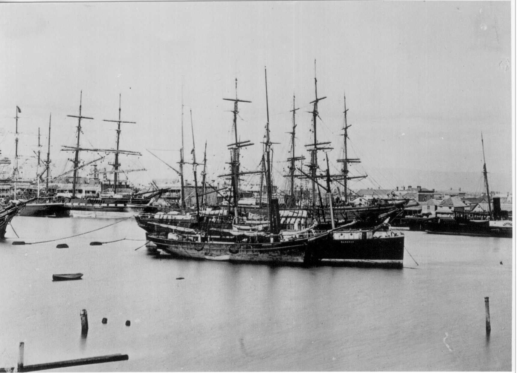 At Port Adelaide 1880s-1890s