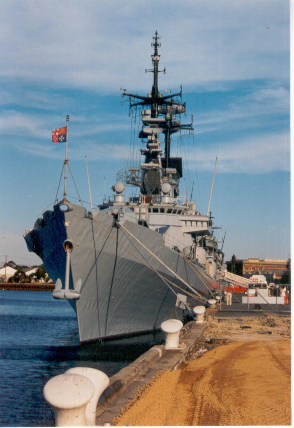 At Port Adelaide berth during 1997 visit.