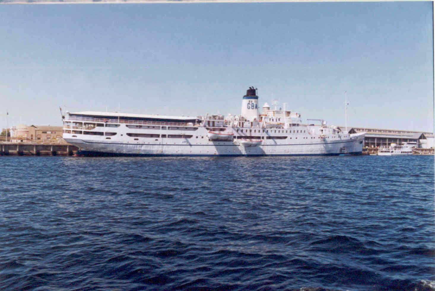 Berthed at Port Adelaide