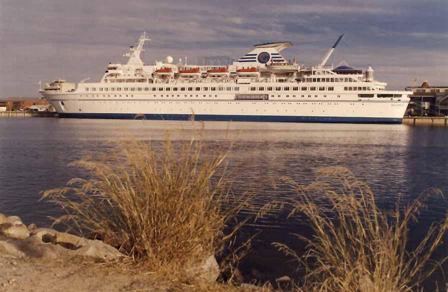 Docked at Port Adelaide, February 2000