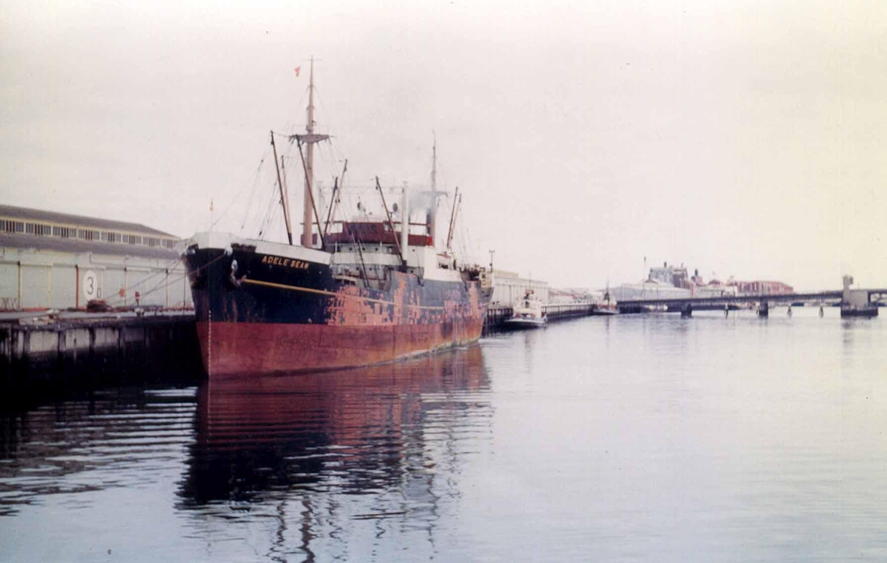 Berthed at Port Adelaide