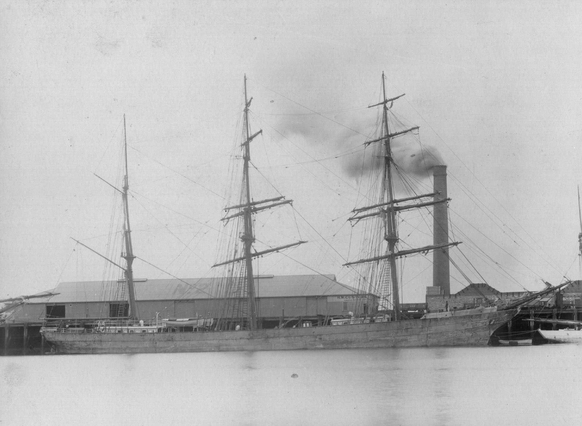 Barque "Sir Henry lawrence", built in 1865.