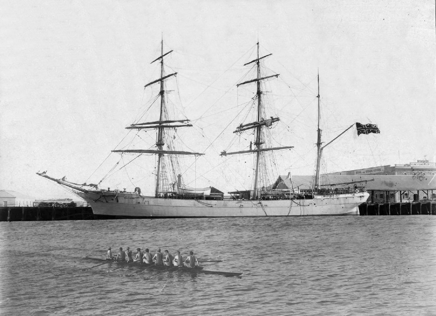 Barque built in 1876.