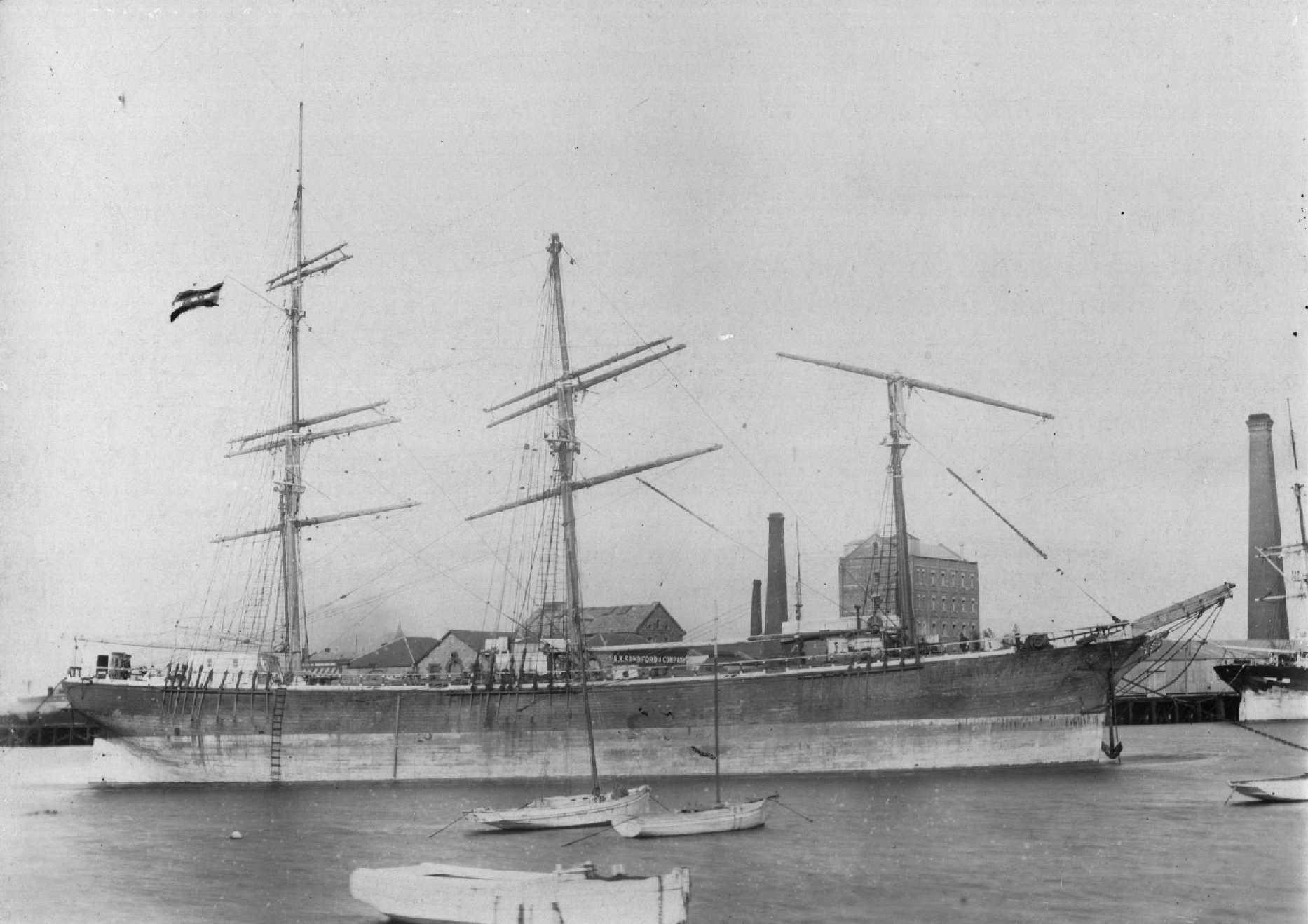 Ship, built 1881.