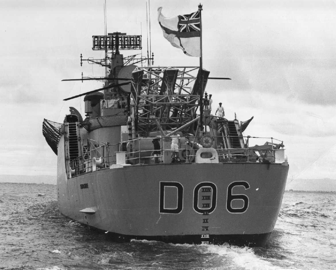 1960 naval vessel.