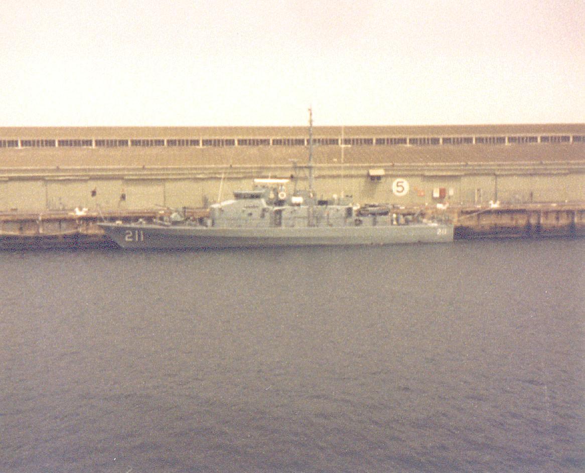 Berthed at Port Adelaide, 6/10/1988.