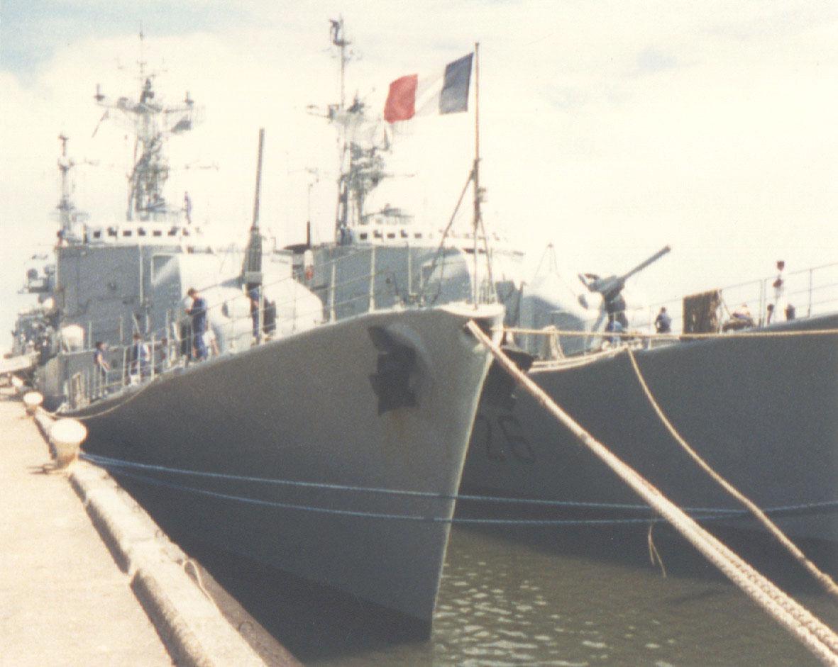 Berthed at Port Adelaide, 19/10/1988.