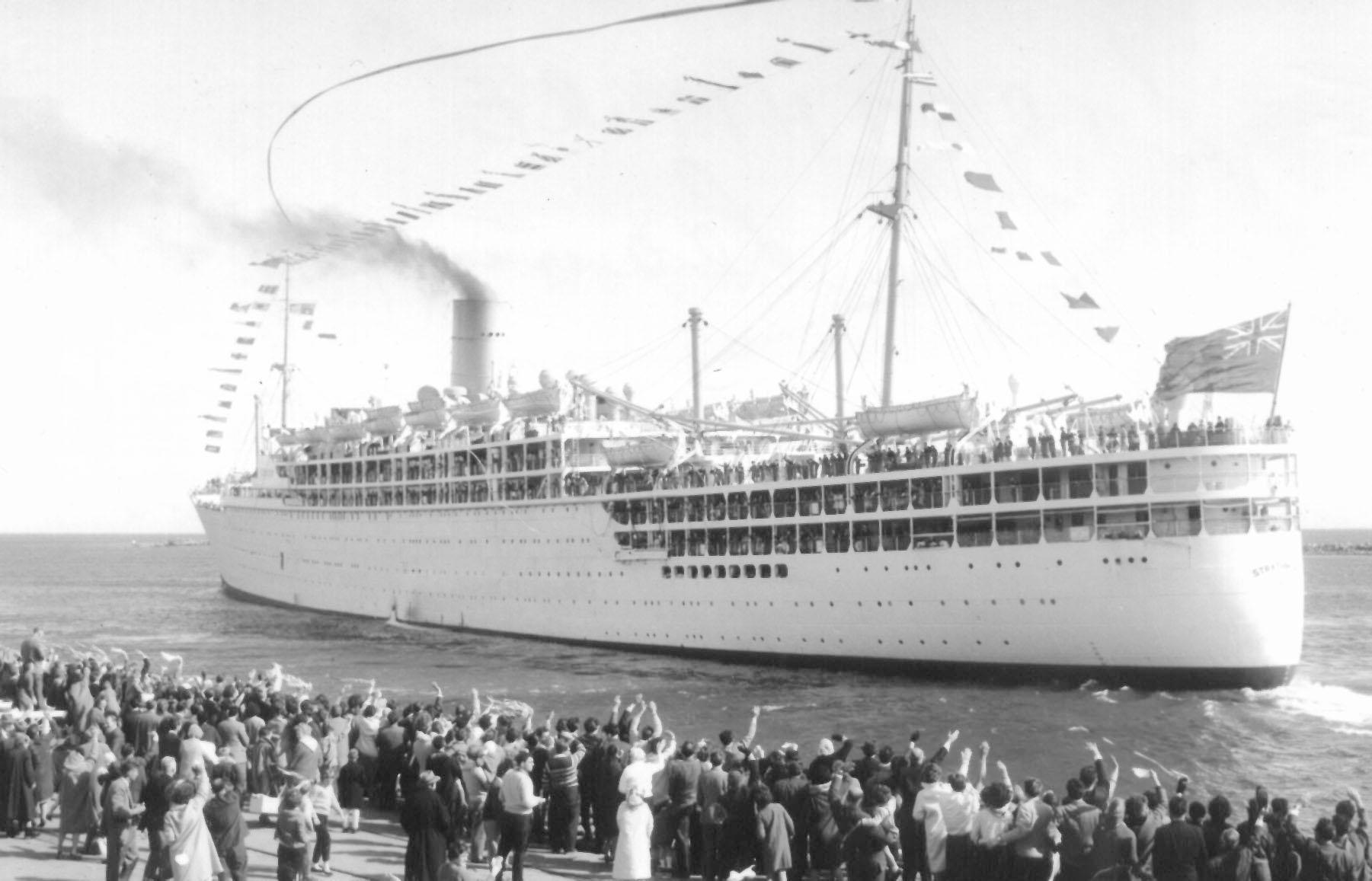 Built by Vickers-Armstrong Ltd, Barrow-In-Furness, England.  Launched on 4 April 1935 by the Duchess Of York and completed in September 1935, made her inaugural voyage on 27 September 1935 from London - Canary Islands.
Base Port - London
Gross Tonnage: 