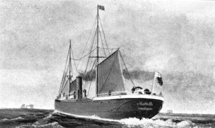 1881 general cargo vessel at sea