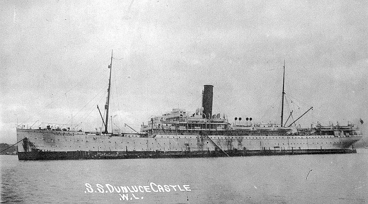 1904 refrigerated vessel at anchor