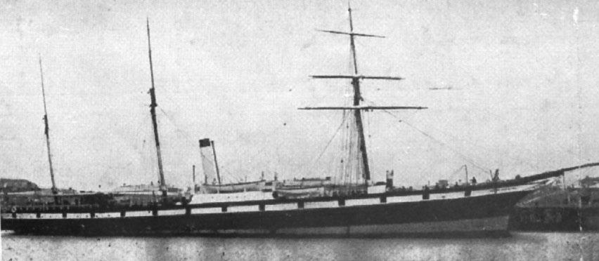 1862 passenger cargo vessel berthed