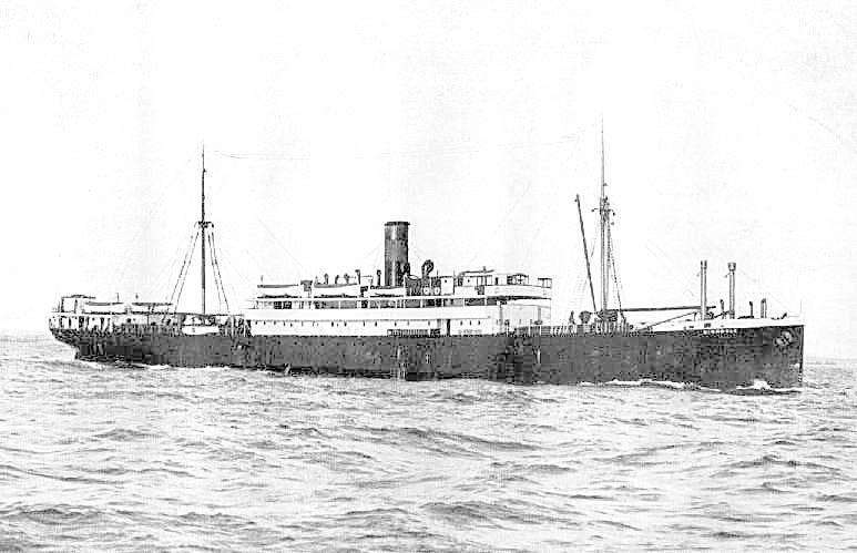 1912 passenger vessel.