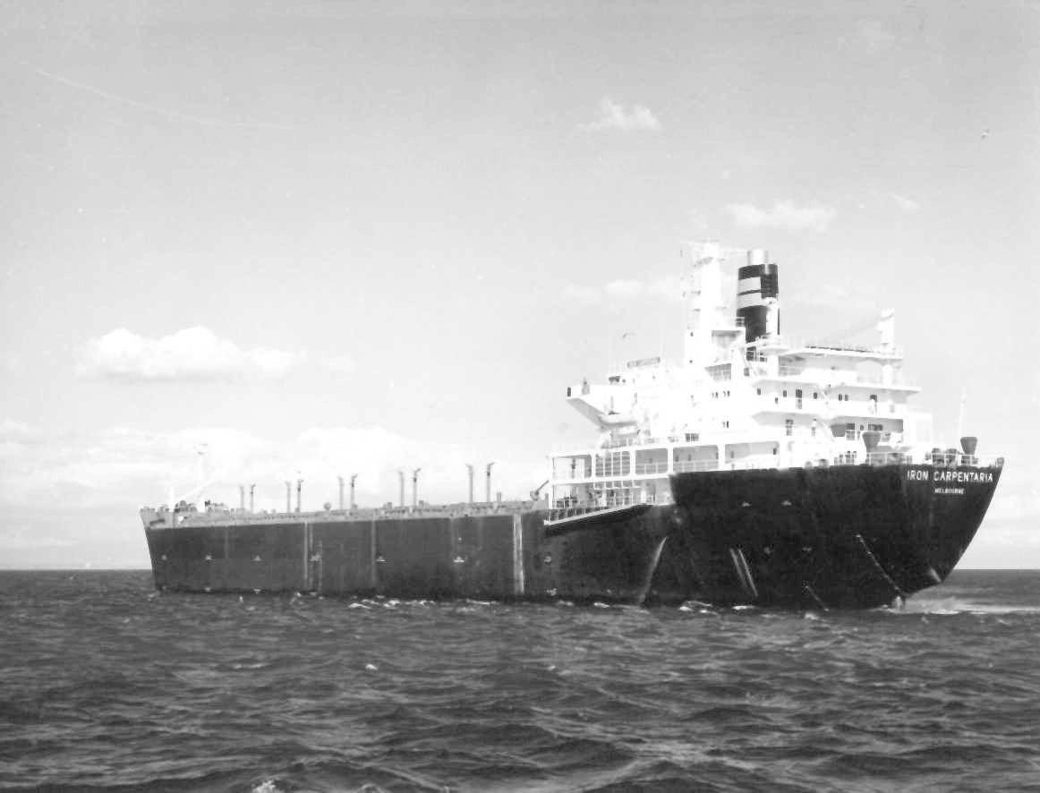 Built in 1977 at Whyalla by Whyalla shipbuilding & Engineering Works, and employed in the bulk steel trades in 1978, owned by BHP ,the vessel is believed still in commission.
Official Number:  374846
Tonnage:  25854 gross, 16328 net
Dimensions:  length