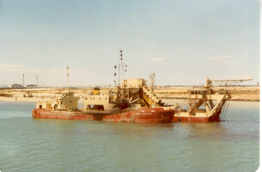 Dredge in Port River