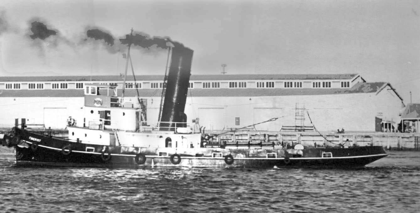 Tug at Port Ade3laide in March 1966