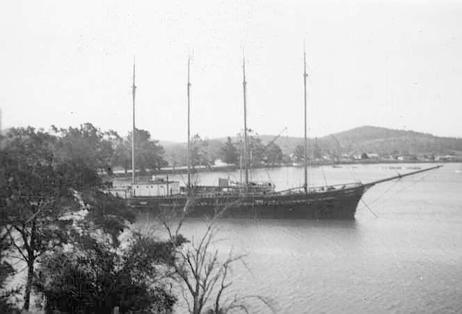 Berthed at St.Helens, Tasmania.