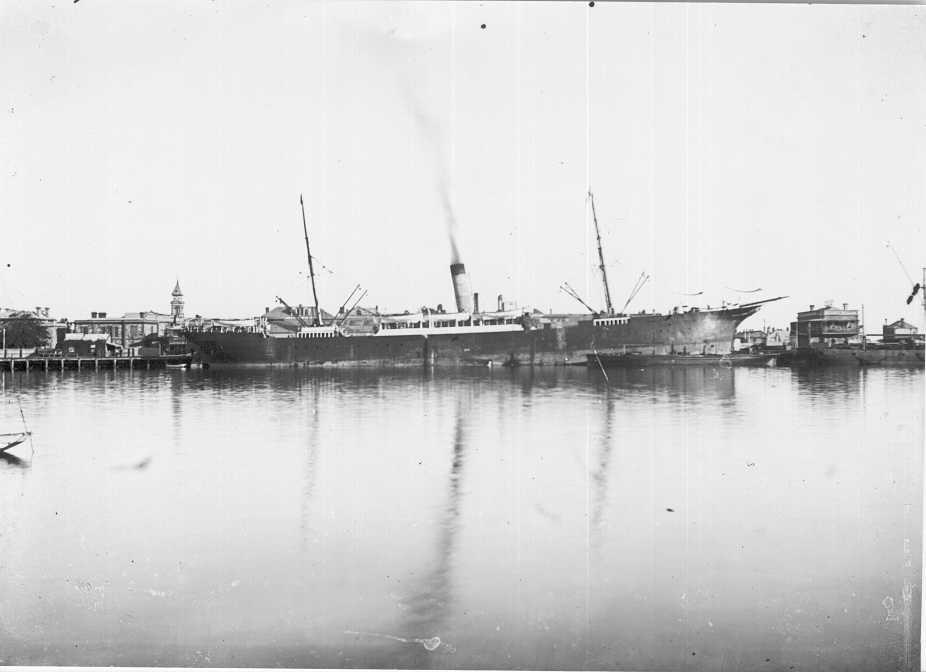 Berthed at Port Adelaide