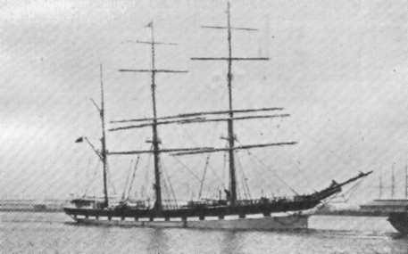 1869 Barque in Port