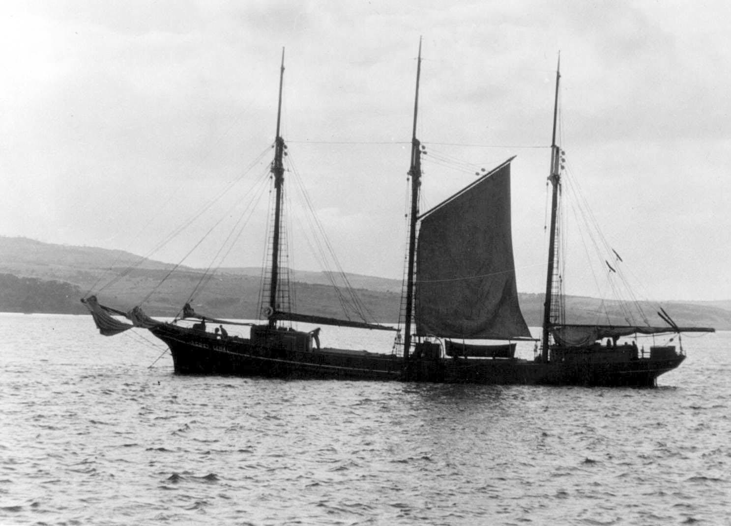 This image shows vessel loaded with wheat at Port Lincoln, South Australia.