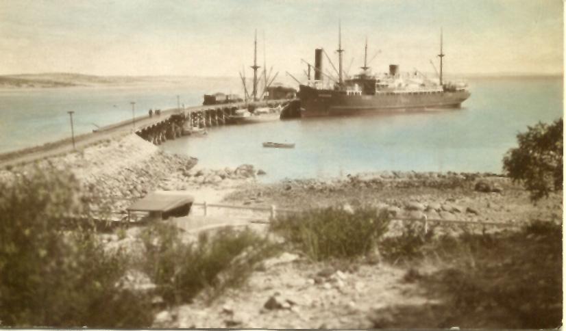 Moored at Port Lincoln.