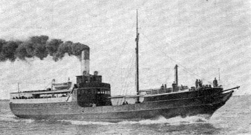 1854 passenger/cargo vessel on the Geelong run