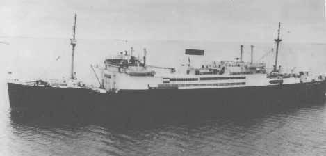 1932 passenger vessel at sea