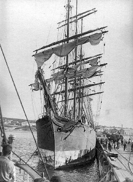 Berthed at Port Lincoln.