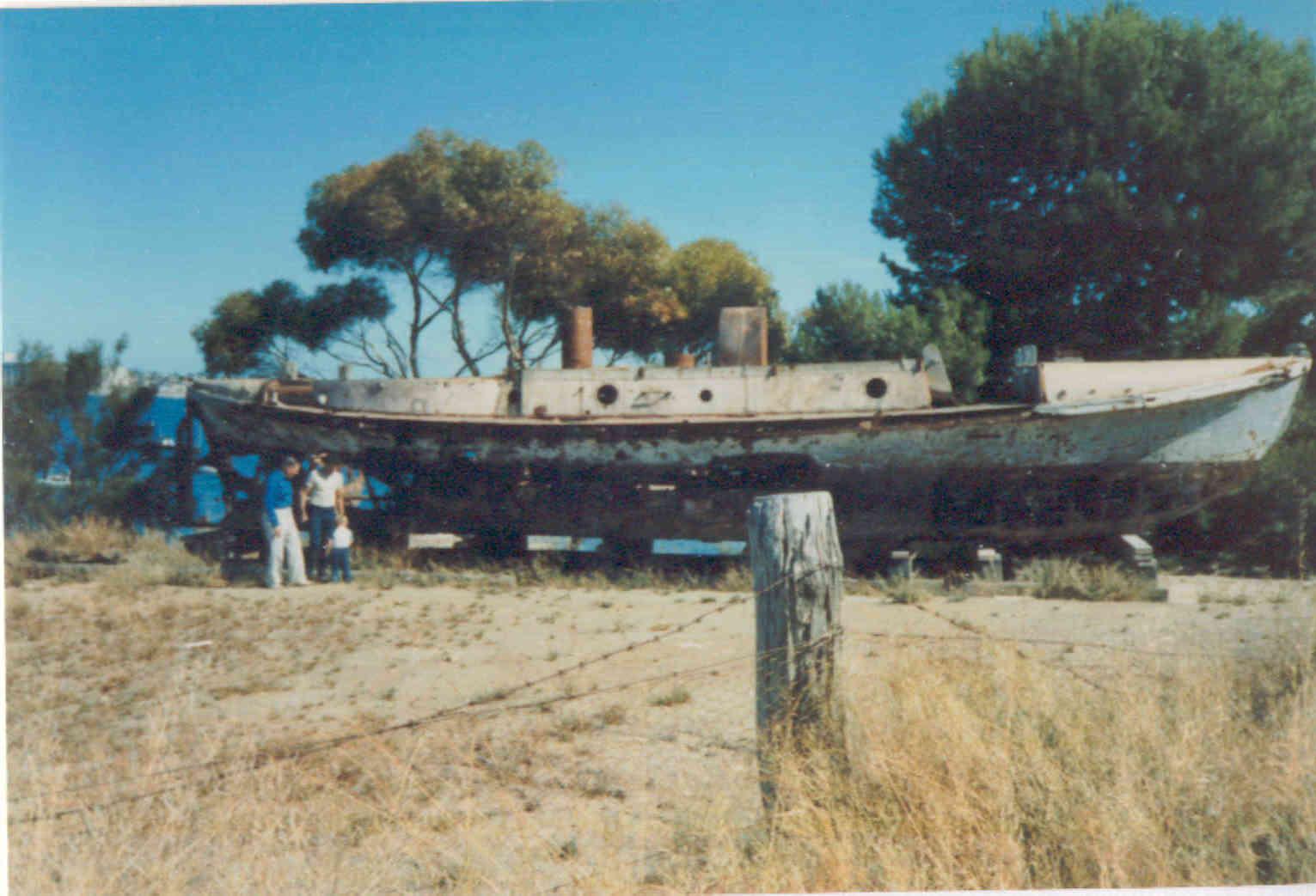 Former South Australian Government Lifeboat now at Port Lincoln Maritime Museum