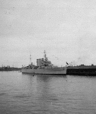 1925 naval vessel at Port Adelaide, May 1949