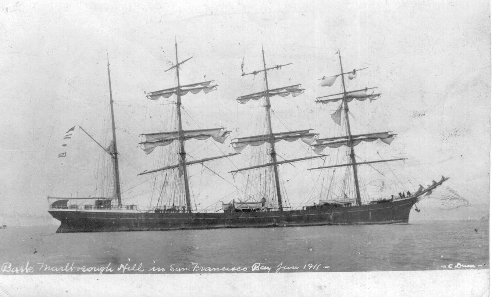 In San Francisco Bay, January 1911