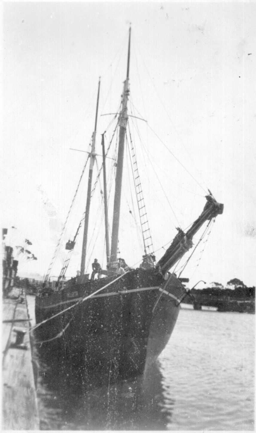 Berthed at Smithton, Tasmania