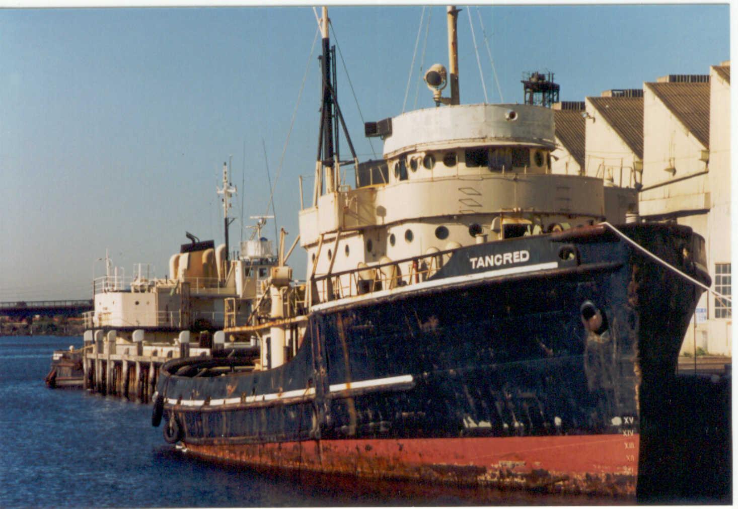 Abandoned and rusting at her Port Adelaide moorings.