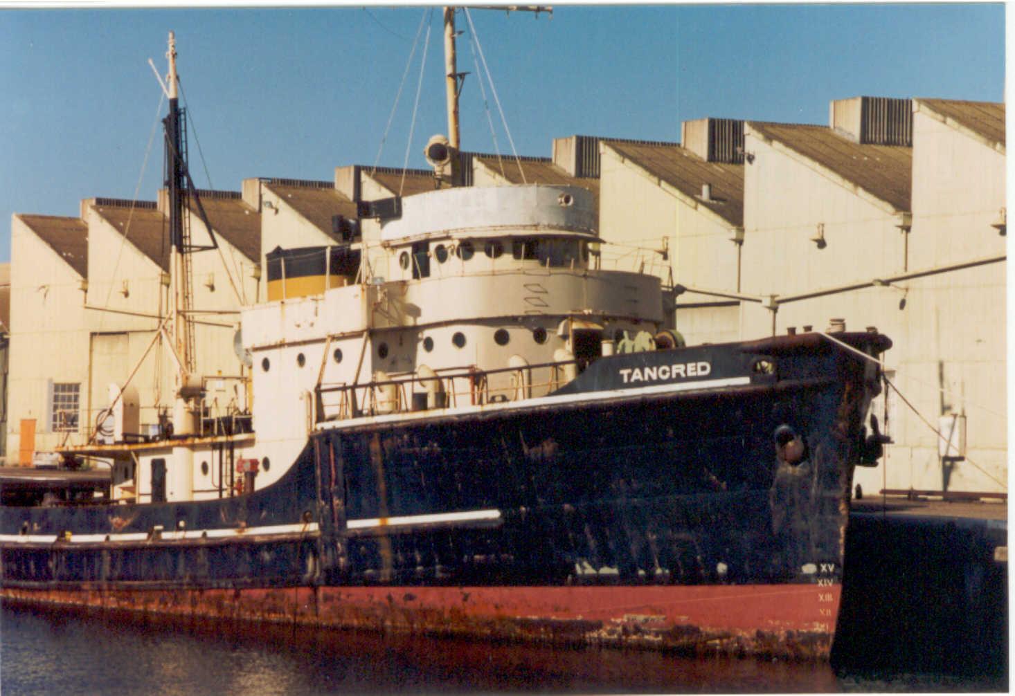 Abandoned and rusting at her Port Adelaide moorings.