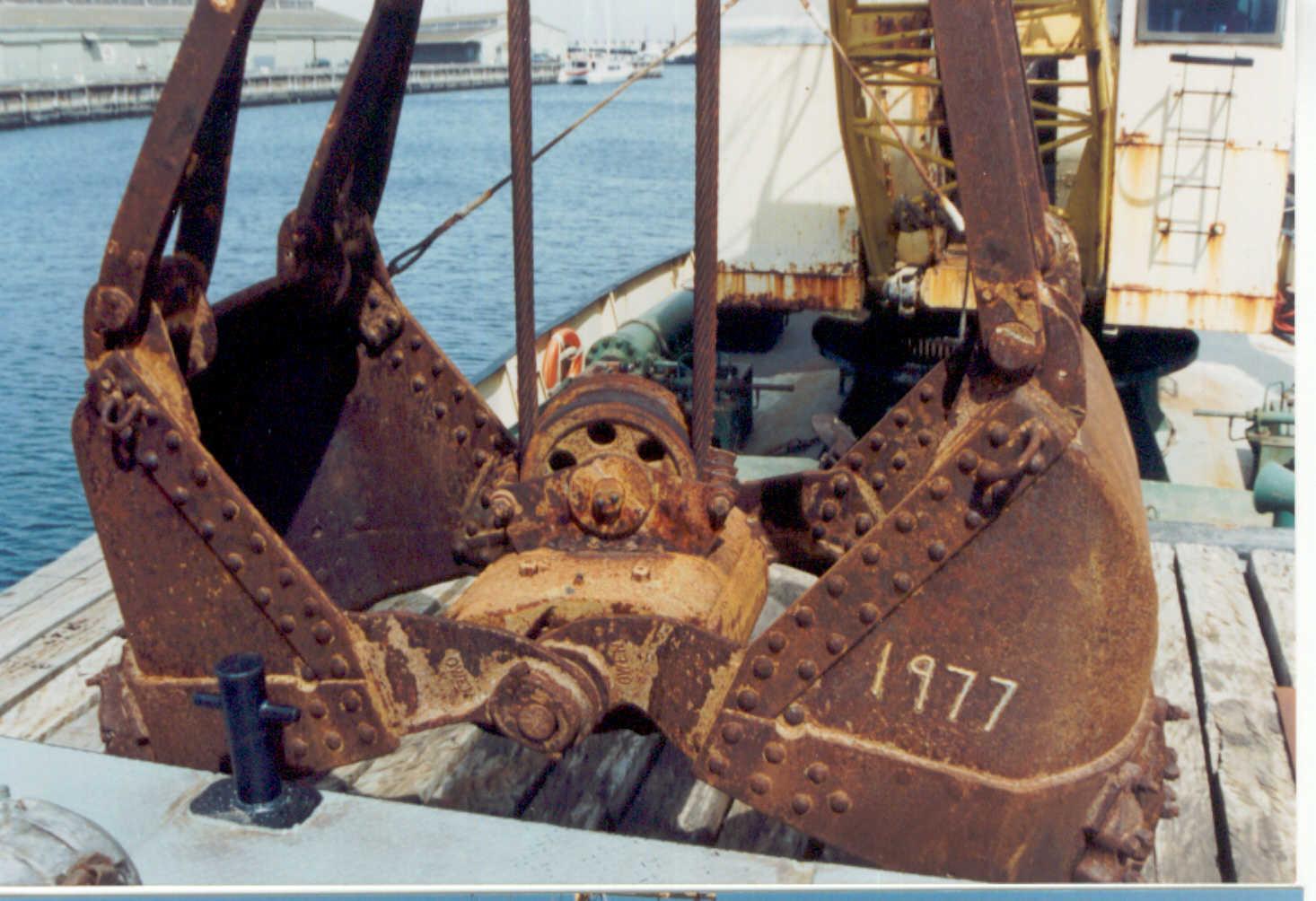 Abandoned and rusting at her Port Adelaide moorings.