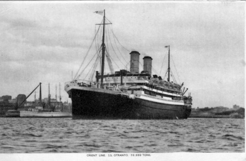 1925 passenger liner.
