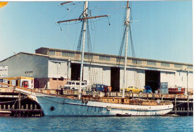 Berthed at Port Adelaide.