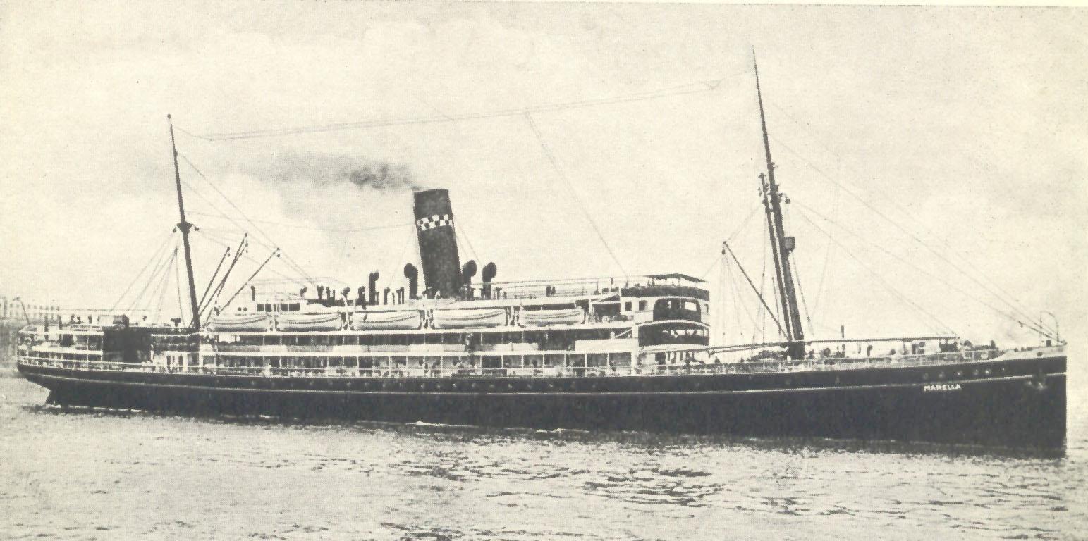 1914 passenger vessel.