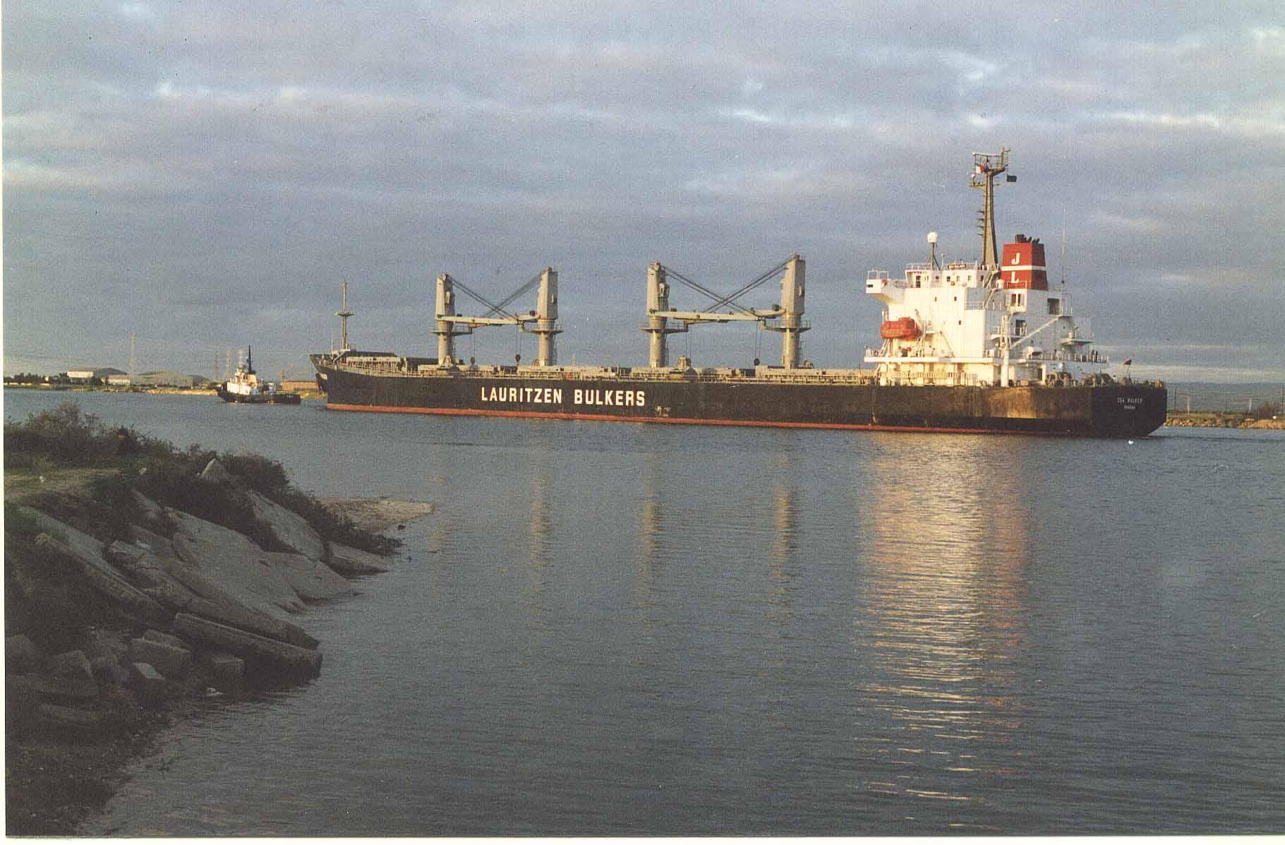 In Port Adelaide August 2001.