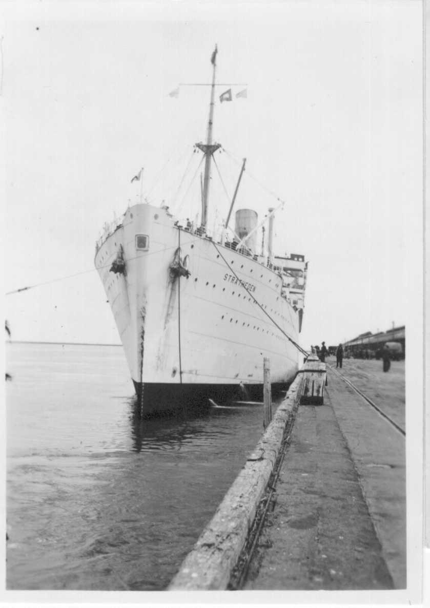 Built by Vickers Armstrong, Barrow -In-Furness, England in 1937.  First owned by P&O untl 1964 when bought by John Latsis.  "Stratheden"had her maiden voyage on 24 December 1937 and operated the route between UK and Australia via the Suez Canal.  In 1939 