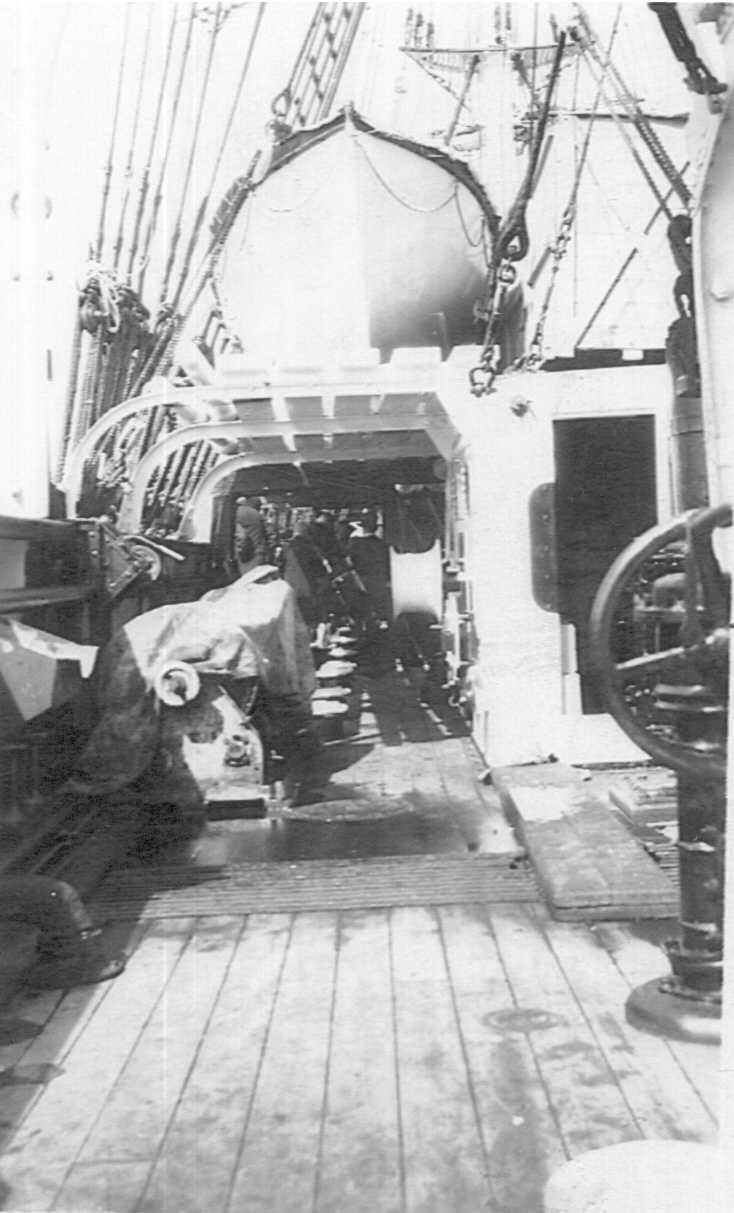 On board the Discovery 8 April 1931