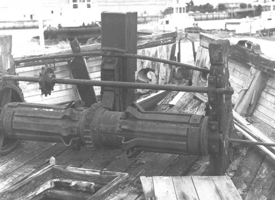 This image shows forecastle and winch.