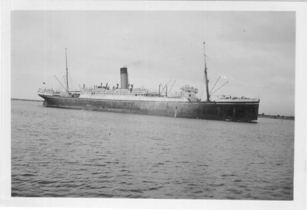 Passenger Vessel "T.S.S. Themistocles".  Built in 1911 by Harland & Wolff Ltd - Belfast, for G. Thompson & Co.  Vessel was broken up in 1947.
Official number:  129349
Port Of registry:  Aberdeen
Tonnage:  11231 gross
Dimensions:  length 501', breadth 