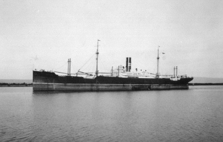 1920 refrigerated crago vessel.