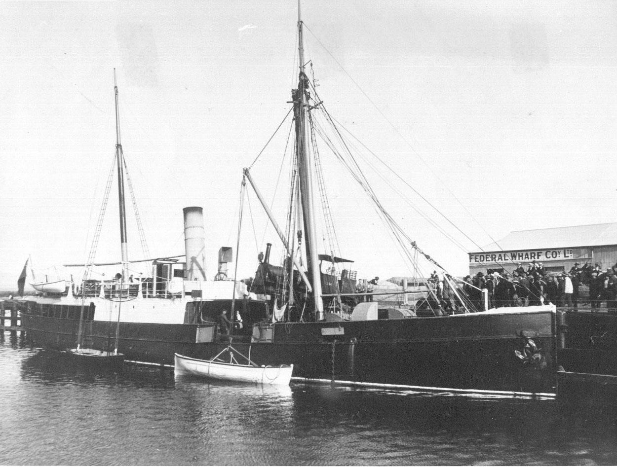 This image shows vessel at Port Pirie, SA.