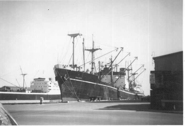 General cargo vessel "Balarr", built in  1948 by the Broken Hill Proprietry Co Ltd - Whyalla for the Australian Shipping Board.  She was sold on completion to Australianb Steamships Pty Ltd (Howard Smith Ltd - managing agents)  In 1964 the owner was renam