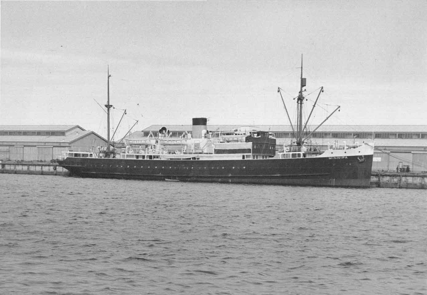 Berthed at Port Adelaide.