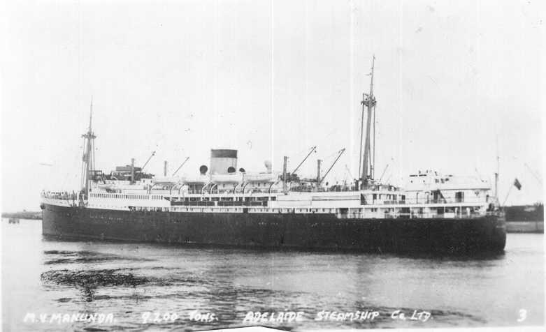 1929 passenger vessel.