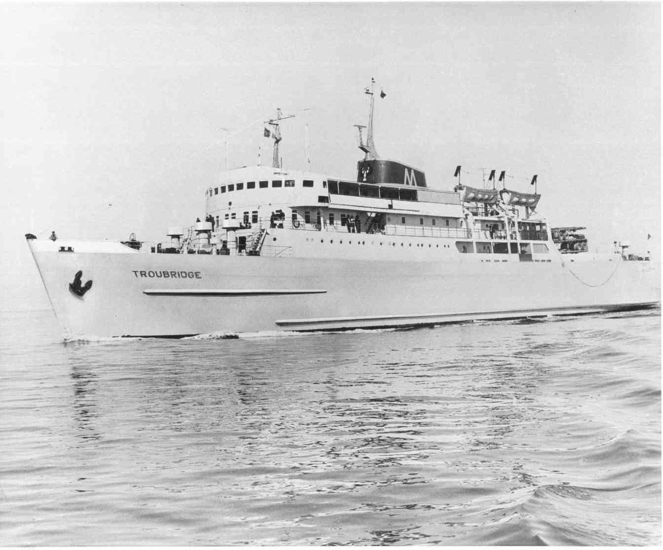 Vehicle Carrier, Built in 1961.