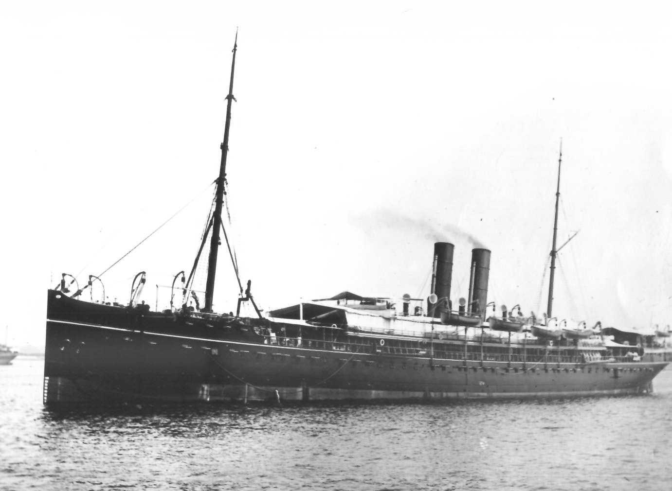 CARTHAGE Passenger Liner "Carthage", built in 1881 of iron due to the scarcity of steel. Built for the P&O company "Carthage" and "Rome" were the first P&O ships over 5,000 ton gross and were designed for the Australian trade, their passenger accomodation was ami